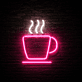 Coffee Neon Sign for Cafes and Coffee Shops