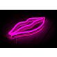 Pink Lips LED Neon Sign for Bold Decor