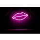 Pink Lips LED Neon Sign for Bold Decor