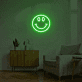 Smile Face Neon Sign for Happy and Positive Spaces