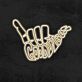Good Vibes Shaka Hand LED Neon Sign