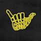 Good Vibes Shaka Hand LED Neon Sign