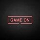 Game On Framed LED Neon Sign