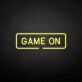 Game On Framed LED Neon Sign