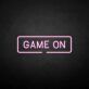 Game On Framed LED Neon Sign