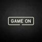 Game On Framed LED Neon Sign
