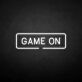 Game On Framed LED Neon Sign