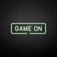 Game On Framed LED Neon Sign