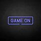 Game On Framed LED Neon Sign