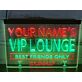 Personalized VIP Lounge Best Friends Only Dual LED Neon Sign
