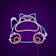 Snorlax Character LED Neon Sign