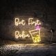But First Boba Neon Sign for Tea Lovers