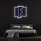 Stylized F Gaming Logo LED Neon Sign
