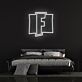 Stylized F Gaming Logo LED Neon Sign
