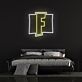 Stylized F Gaming Logo LED Neon Sign