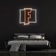 Stylized F Gaming Logo LED Neon Sign