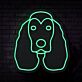 Cocker Spaniel LED Neon Sign