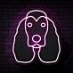 Cocker Spaniel LED Neon Sign