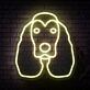 Cocker Spaniel LED Neon Sign