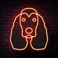 Cocker Spaniel LED Neon Sign