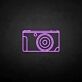 Rectangular Camera Outline LED Neon Sign