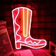 Cowboy Boot LED Neon Sign