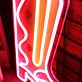Cowboy Boot LED Neon Sign