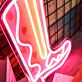 Cowboy Boot LED Neon Sign