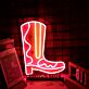 Cowboy Boot LED Neon Sign