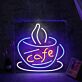 Cafe Coffee Cup LED Neon Sign