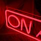 Red ON AIR LED Neon Sign