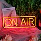 Red ON AIR LED Neon Sign