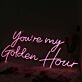 You’re My Golden Hour Pink LED Neon Sign