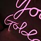 You’re My Golden Hour Pink LED Neon Sign