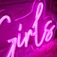 Let’s Go Girls Pink LED Neon Sign