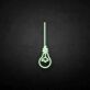Hanging Light Bulb Outline LED Neon Sign