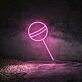'Lollipop' neon sign