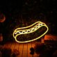 Hot Dog LED Neon Sign for Restaurants