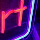 Seek Discomfort LED Neon Sign