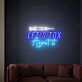 Let's Tox About It Syringe LED Neon Sign