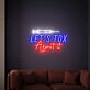 Let's Tox About It Syringe LED Neon Sign
