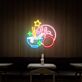 Kirby Ramen Bowl LED Neon Sign