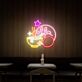 Kirby Ramen Bowl LED Neon Sign