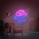 Let's Go Girls Cowboy Hat LED Neon Sign