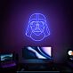 Darth Vader Helmet LED Neon Sign
