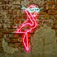 Flamingo Wearing Sunglasses LED Neon Sign