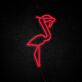 Flamingo Wearing Sunglasses LED Neon Sign