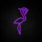 Flamingo Wearing Sunglasses LED Neon Sign