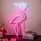Flamingo Wearing Sunglasses LED Neon Sign
