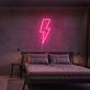 Slim Angular Lightning Bolt LED Neon Sign